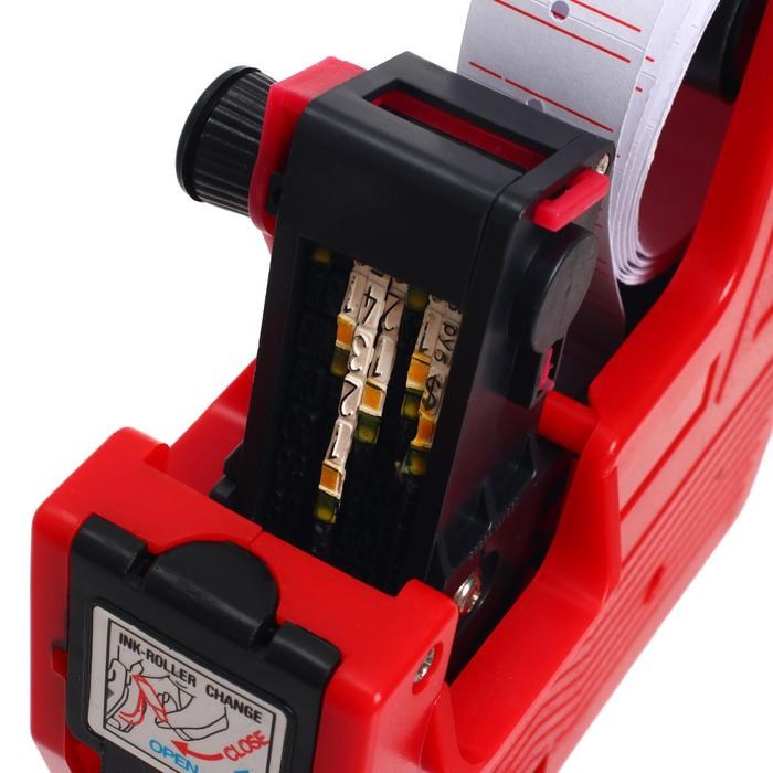 1930360-5 Этикет-пистолет 1-строчный (цифры, знаки), 8 символов, 21 х 12 мм, прямоугольная (этикетка 1930337, 1930338, 1930339, 1930340) — изображение 6