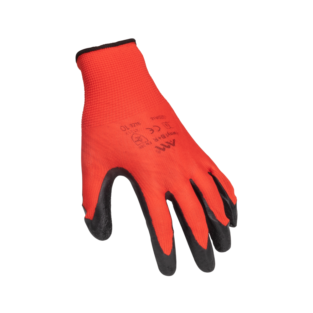 3414210-4 Перчатки нейлоновые с рифленым латексным покрытием, арт.1421 — изображение 5