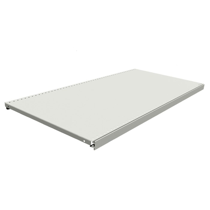 4274335-2 Полка для стеллажа, 40×90 см, перфорированная, шаг 2,5 см, цвет белый — изображение 3