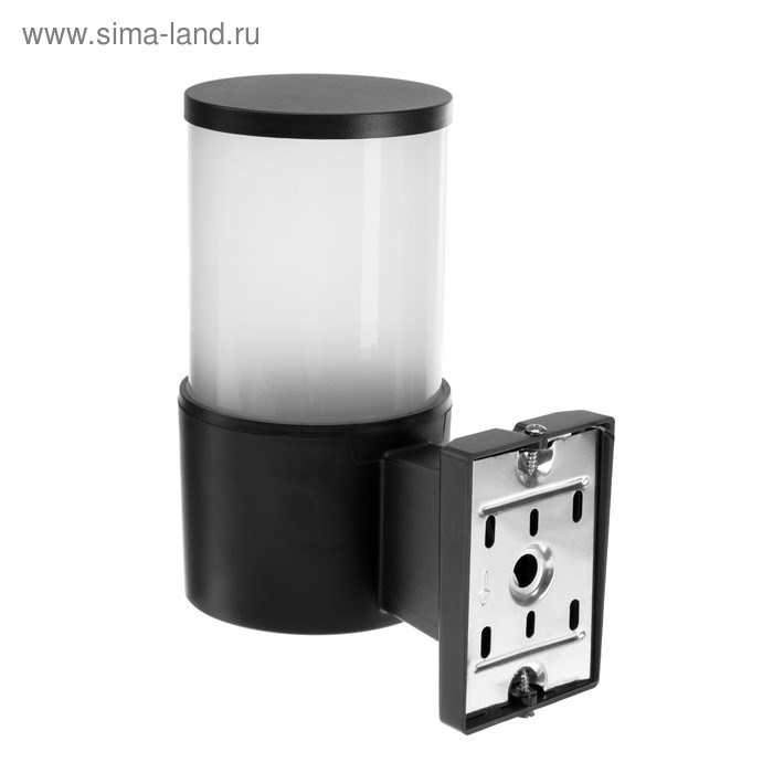 4597919-1 Светильник настенный Luazon Lighting 1хE27х60 Вт "Матовый", пластик, вверх, черный — изображение 2