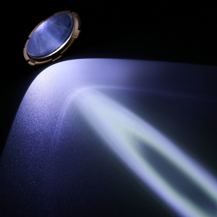 5141113-4 Фонарь налобный аккумуляторный "Мастер К.", 3 Вт, 800 mAh, 3.7 В, 100 лм, 1 режим, USB — изображение 5