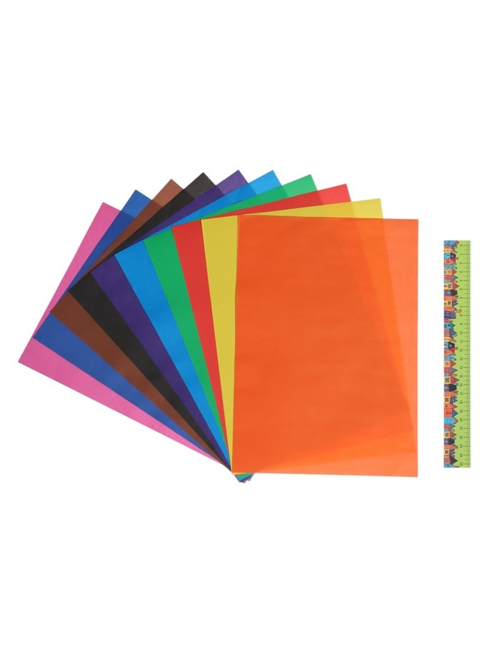 5274950-5 Бумага цветная А4, 10 листов, 10 цветов "Луч", офсет 70 г/м2 — изображение 6