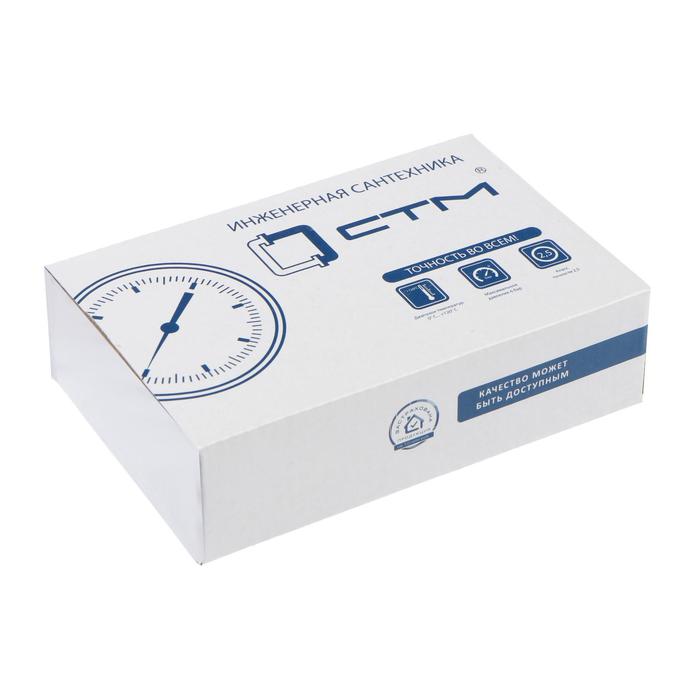 5300080-3 Термоманометр "CTM", радиальный, Дк 80 мм, 0.6 МПа, наружная резьба 1/4", 120°С — изображение 4