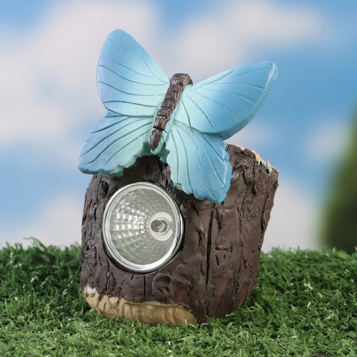 700-nw Садовый фонарь "Бабочка" микс, 8х6х12см — изображение 3