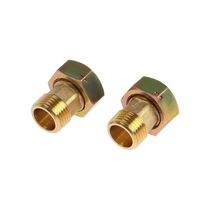 700-nw Комплект присоединения счетчиков воды 1/2", латунь — изображение 2