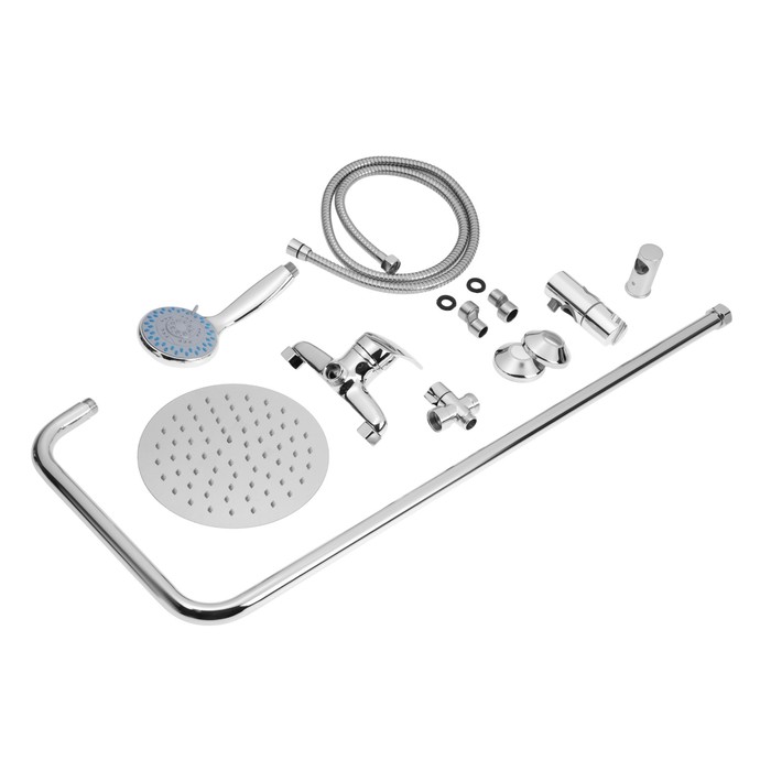 700-nw Душевая система Istok life luxe с одноручным латунным смесителем, хром — изображение 8