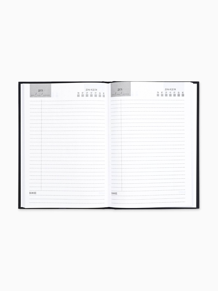 700-nw Ежедневник в твердой обложке А5, 80 листов "Машина" — изображение 4
