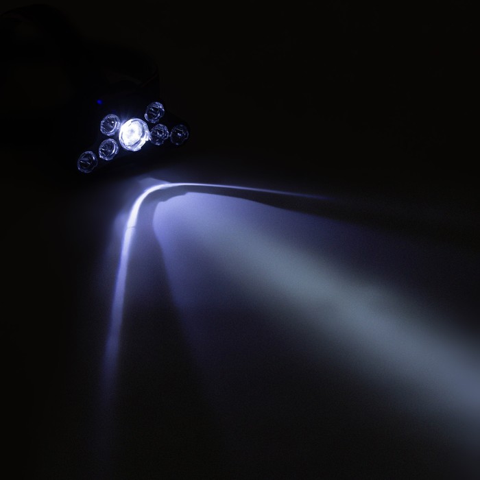 700-nw Фонарь налобный аккумуляторный, 10 Вт, 1000 мАч, 200 лм, LED, IPX3 — изображение 5