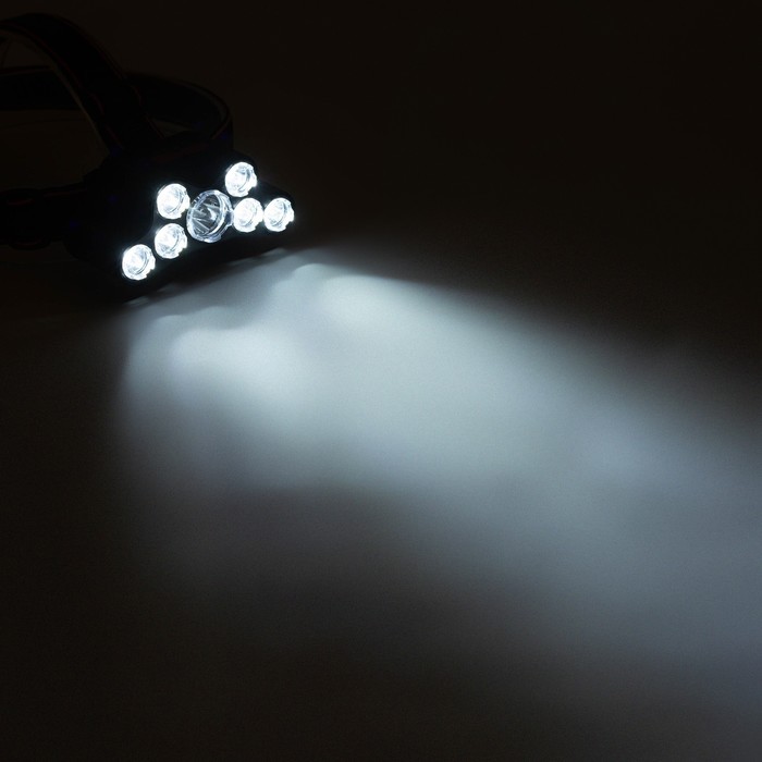 700-nw Фонарь налобный аккумуляторный, 10 Вт, 1000 мАч, 200 лм, LED, IPX3 — изображение 7