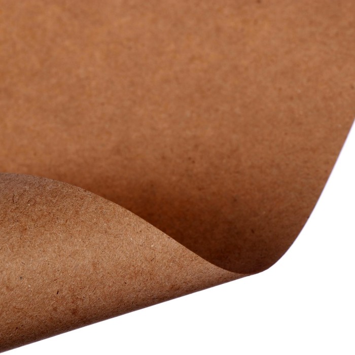 700-nw Крафт-бумага для графики, эскизов, печати А3, 50 листов (297 х 420 мм), 120 г/м², коричневая/серая — изображение 3