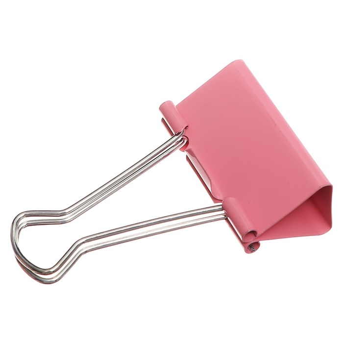 700-nw Набор зажимов для бумаг пастель 25мм, 12 штук, 4 цвета, в картонной коробке — изображение 3