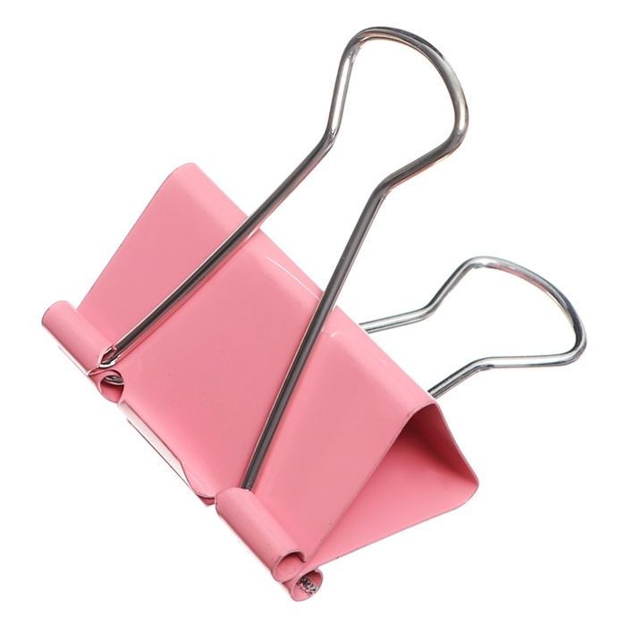 700-nw Набор зажимов для бумаг пастель 25мм, 12 штук, 4 цвета, в картонной коробке — изображение 4