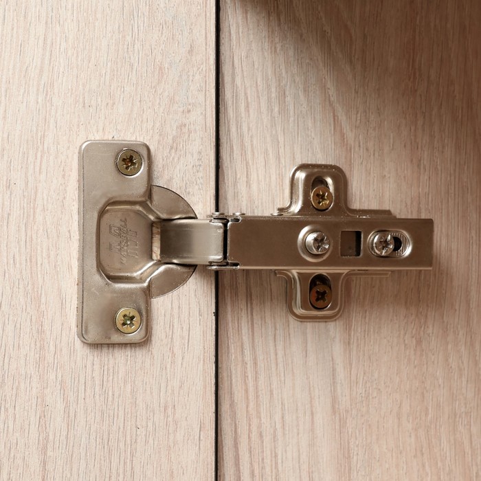 700-nw Зеркало-шкаф для ванной комнаты "Сантана 50", Дуб Сантана светлый, 50 х 70 х 16 см — изображение 5