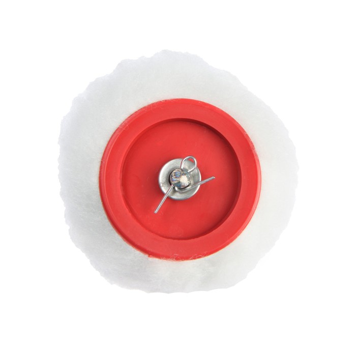 700-nw Валик ЛОМ, натуральный мех, 250 мм, рукоятка d=6 мм, D=50 мм, ворс 12 мм — изображение 3