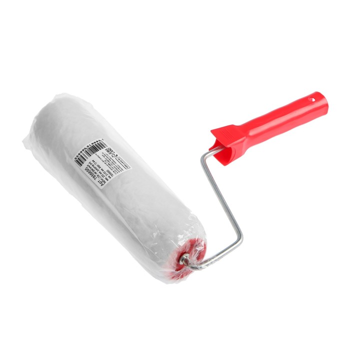 700-nw Валик ЛОМ, натуральный мех, 250 мм, рукоятка d=6 мм, D=50 мм, ворс 12 мм — изображение 4