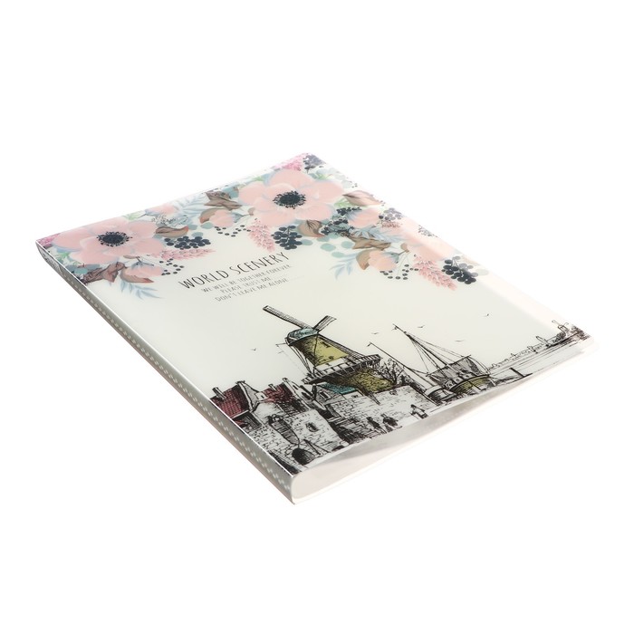 700-nw Папка формат А4, с 30 прозрачными файлами, Город, МИКС — изображение 6