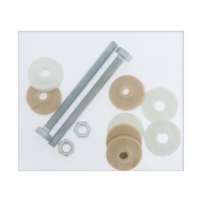 9462884-3 Арматура для смывных бачков "РБМ" АС-16.2, с боковым плоским донным клапаном, кнопка белая — изображение 4