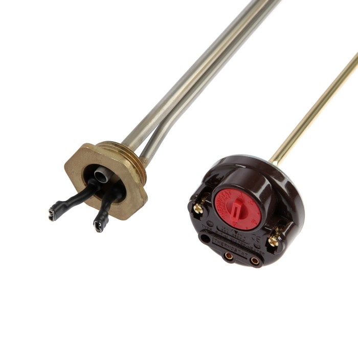 9535404-1 Тэн "ИТАТЭН", радиаторный,  1.5 кВт, d=33 мм, правый, 450 мм, с термостатом — изображение 2