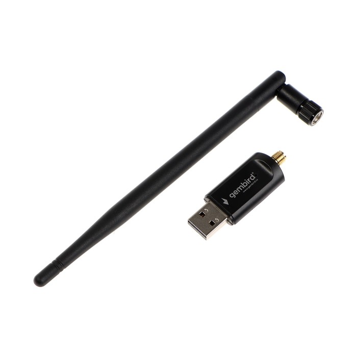 adapter-wi-fibluetooth-gembird-wnp-ua-019-600-mbps-usb-dvuhdiapazonnyj-antenna-chjornyj-10120989-2 Адаптер Wi-Fi+Bluetooth Gembird WNP-UA-019, 600 Mbps, USB, двухдиапазонный, антенна, чёрный — изображение 3