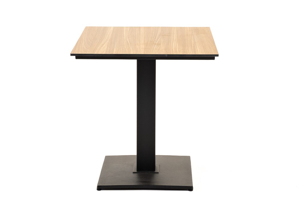 ampquotkaffeampquot-interernyj-stol-iz-hpl-kvadratnyj-70h70sm-cvet-ampquotdubampquot-oak-70-70-m500-1 "Каффе" интерьерный стол из HPL квадратный 70х70см, цвет "дуб" — изображение 2