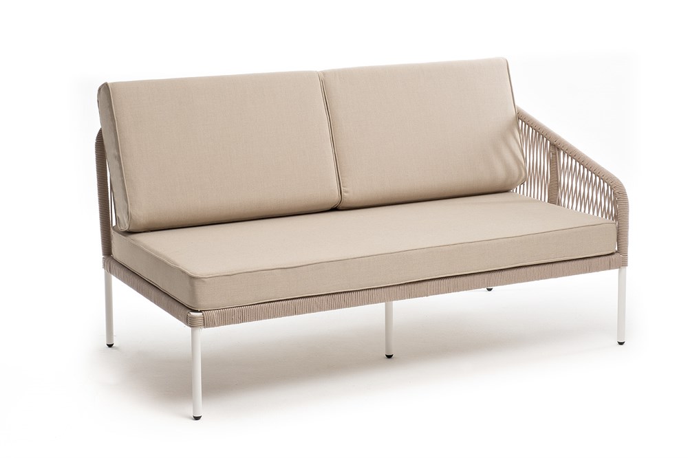 ampquotkannyampquot-levyj-modul-pletenyj-iz-roupa-karkas-aljuminij-belyj-muar-roup-bezhevyj-kruglyj-tkan-bezhevaja-15052-kan-mls2-001-w-mua-beigebeige15052-2 "Канны" левый модуль плетеный из роупа, каркас алюминий белый муар, роуп бежевый круглый, ткань бежевая 15052 — изображение 3