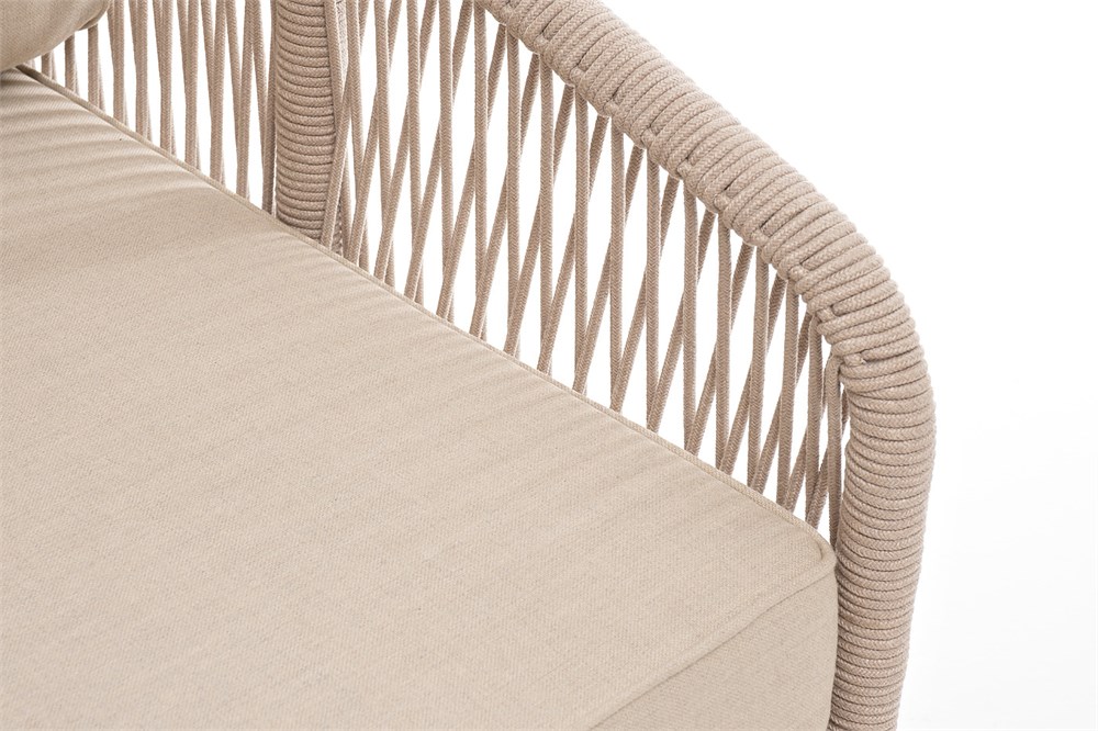 ampquotkannyampquot-levyj-modul-pletenyj-iz-roupa-karkas-aljuminij-belyj-muar-roup-bezhevyj-kruglyj-tkan-bezhevaja-15052-kan-mls2-001-w-mua-beigebeige15052-3 "Канны" левый модуль плетеный из роупа, каркас алюминий белый муар, роуп бежевый круглый, ткань бежевая 15052 — изображение 4