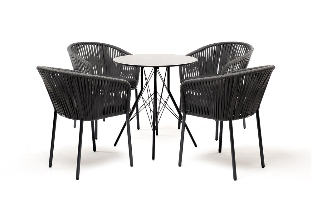 ampquotkonteampquot-obedennaja-gruppa-na-4-persony-kruglyj-stol-cvet-ampquotseryj-granitampquot-r70-sht-tu2-14has1158-b-rope-2-3 "Конте" обеденная группа на 4 персоны, круглый стол, цвет "серый гранит" — изображение 4