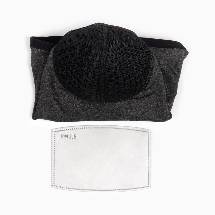 baff-sportivnyj-s-filtrom-ampquotmaster-kampquot-dlja-zashhity-ot-vetra-i-pyli-muzhskoj-seryj-9954094-5 Бафф спортивный с фильтром "Мастер К", для защиты от ветра и пыли, мужской, серый — изображение 6