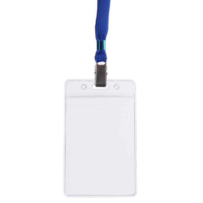 bejdzh-vertikalnyj-62-h-91-mm-erichkrause-prozrachnyj-korpus-tekstilnaja-lenta-cvet-miks-10486027-2 Бейдж вертикальный 62 х 91 мм, ErichKrause прозрачный корпус, текстильная лента, цвет микс — изображение 3