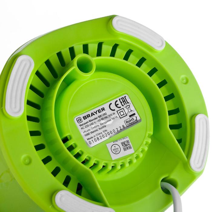 blender-brayer-br1202-stacionarnyj-300-vt-0.6-l-1-skorost-zelenyj-5219026-5 Блендер BRAYER BR1202, стационарный, 300 Вт, 0.6 л, 1 скорость, зеленый — изображение 6