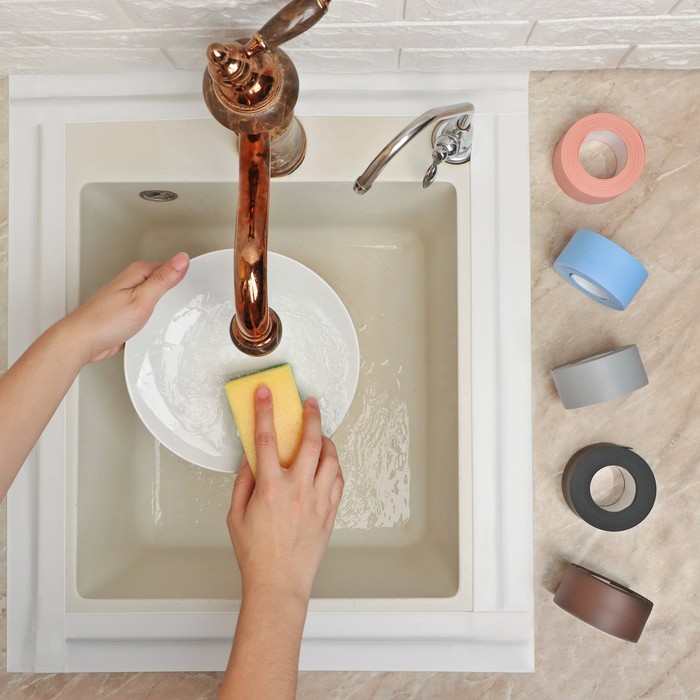 bordjurnaja-lenta-ampquotmoj-vyborampquot-dlja-vanny-i-rakoviny-belaja-38-mm-h-32-m-7574191-2 Бордюрная лента "Мой выбор" для ванны и раковины, белая, 38 мм х 3,2 м — изображение 3