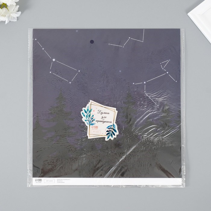 bumaga-dlja-skrapbukinga-ampquotdoversja-zvjozdamampquot-plotnost-180-gr-nabor-5-sht-305h32-sm-10718234-4 Бумага для скрапбукинга "Доверься звёздам" плотность 180 гр набор 5 шт 30,5х32 см — изображение 5