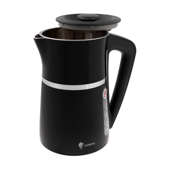 chajnik-jelektricheskij-leonord-le-1512-plastik-1.7-l-2200-vt-chjornyj-10168899-5 Чайник электрический Leonord LE- 1512 , пластик, 1.7 л, 2200 Вт, чёрный — изображение 6