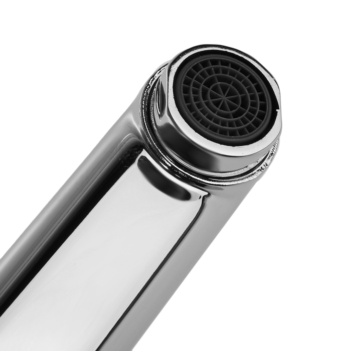 cmesitel-dlja-kuhni-accoona-a4261-odnorychazhnyj-s-gajkoj-silumin-hrom-3114294-1 Cмеситель для кухни Accoona A4261, однорычажный, с гайкой, силумин, хром — изображение 2