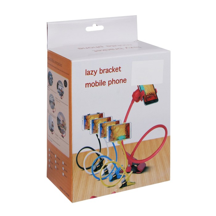 derzhatel-prishhepka-gibkijreguliruemyj-dlja-smartfona-3-7ampquot-60-sm-shir.-derzh.-12-smfiolet.-7602336-5 Держатель-прищепка, гибкий,регулируемый, для смартфона 3-7", 60 см, шир. держ. 12 см,фиолет. — изображение 6