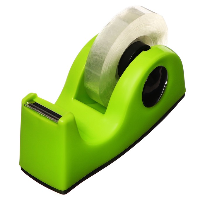 dispenser-dlja-klejkoj-lenty-brauberg-nastolnyj-utjazheljonnyj-srednij-diametr-serdechnika-25-mm-salatovyj-10385521-11 Диспенсер для клейкой ленты BRAUBERG настольный, утяжелённый, средний, диаметр сердечника 25 мм, салатовый — изображение 12