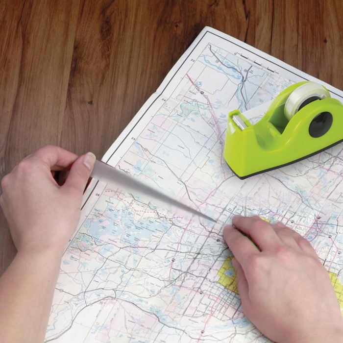 dispenser-dlja-klejkoj-lenty-brauberg-nastolnyj-utjazheljonnyj-srednij-diametr-serdechnika-25-mm-salatovyj-10385521-7 Диспенсер для клейкой ленты BRAUBERG настольный, утяжелённый, средний, диаметр сердечника 25 мм, салатовый — изображение 8