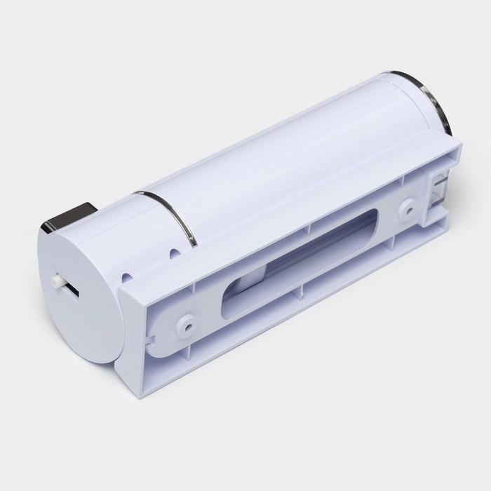 dispenser-dlja-myla-i-antiseptika-savanna-mehanicheskij-400-ml-metall-belyj-2839515-8 Диспенсер для мыла и антисептика SAVANNA, механический, 400 мл, металл, белый — изображение 9