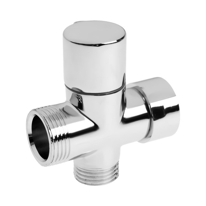 divertor-zein-z747-dlja-smesitelja-korpus-latun-kruglaja-gajka-cvet-hrom-9754976-1 Дивертор ZEIN Z747, для смесителя, корпус латунь, круглая гайка, цвет хром — изображение 2