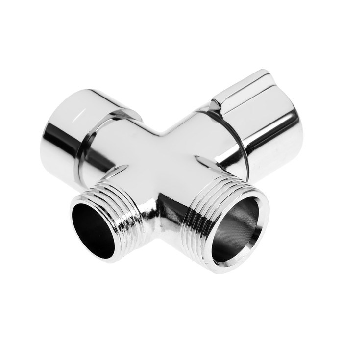 divertor-zein-z747-dlja-smesitelja-korpus-latun-kruglaja-gajka-cvet-hrom-9754976-2 Дивертор ZEIN Z747, для смесителя, корпус латунь, круглая гайка, цвет хром — изображение 3