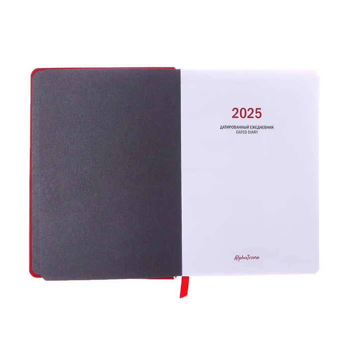ezhednevnik-datirovannyj-2025-goda-a6-176-listov-ampquotlionampquot-tverdaja-oblozhka-blintovoe-tisnenie-c-ljasse-blok-80-gm2-krasnyj-10795104-3 Ежедневник датированный 2025 года, А6+, 176 листов "ЛИОН" , твердая обложка, блинтовое тиснение, c ляссе, блок 80 г/м2, красный — изображение 4