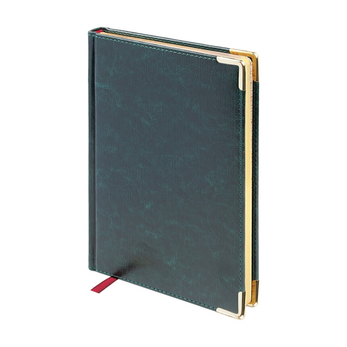 ezhednevnik-nedatirovannyj-a5-136-listov-sidney-nebraska-tverdaja-oblozhka-iz-iskusstvennoj-kozhi-s-metallicheskimi-ugolkami-ljasse-blok-70-gm2-zeljonyj-10845971-4 Ежедневник недатированный А5, 136 листов SIDNEY NEBRASKA, твердая обложка из искусственной кожи, с металлическими уголками, ляссе, блок 70 г/м2, зелёный — изображение 5