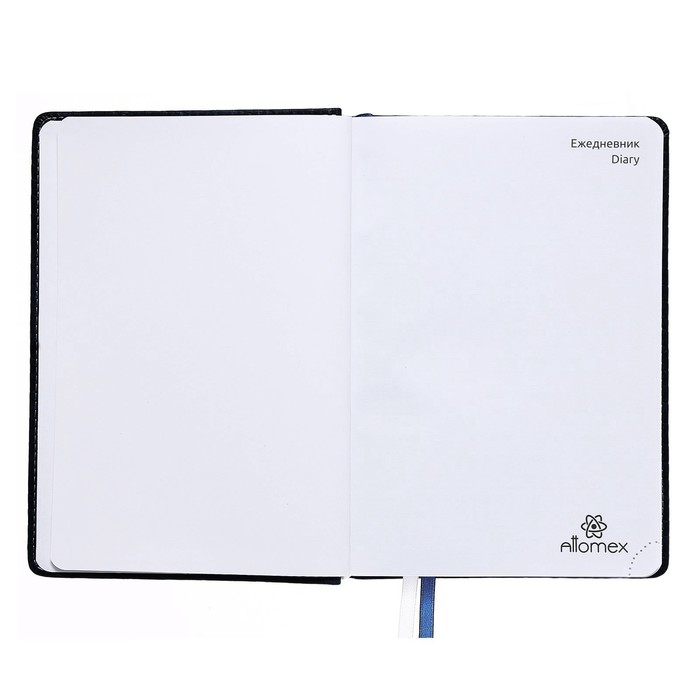 ezhednevnik-nedatirovannyj-a5-160-listov-attomex.croco-tvjordaja-oblozhka-iz-iskusstvennoj-kozhi-s-porolonom-2-ljasse-blok-70-gm2-sinij-10115933-2 Ежедневник недатированный A5 160 листов Attomex.Croco, твёрдая обложка из искусственной кожи с поролоном, 2 ляссе, блок 70 г/м2, синий — изображение 3