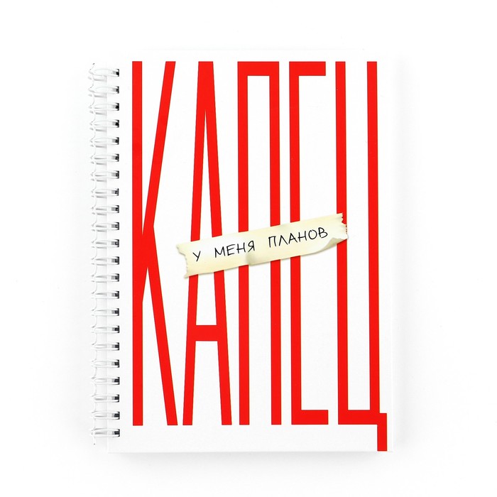 ezhenedelnik-a5-86-l.-amp171kapecamp187-10123823-9 Еженедельник А5, 86 л. «Капец» — изображение 10