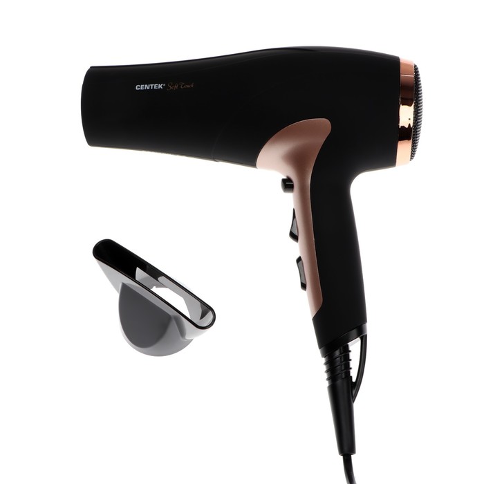 fen-centek-ct-2241-chernyjrozovoe-zoloto-2601649-1 Фен Centek CT-2241, черный/розовое золото — изображение 2