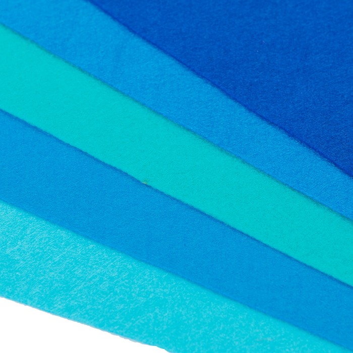 fetr-cvetnoj-mjagkij-a4-devente.-ampquotottenki-sinegoampquot-5-cvetov-5-listov-tolshhina-2-mm-4382390-2 Фетр цветной мягкий A4 deVENTE. "Оттенки синего" 5 цветов, 5 листов, толщина 2 мм — изображение 3