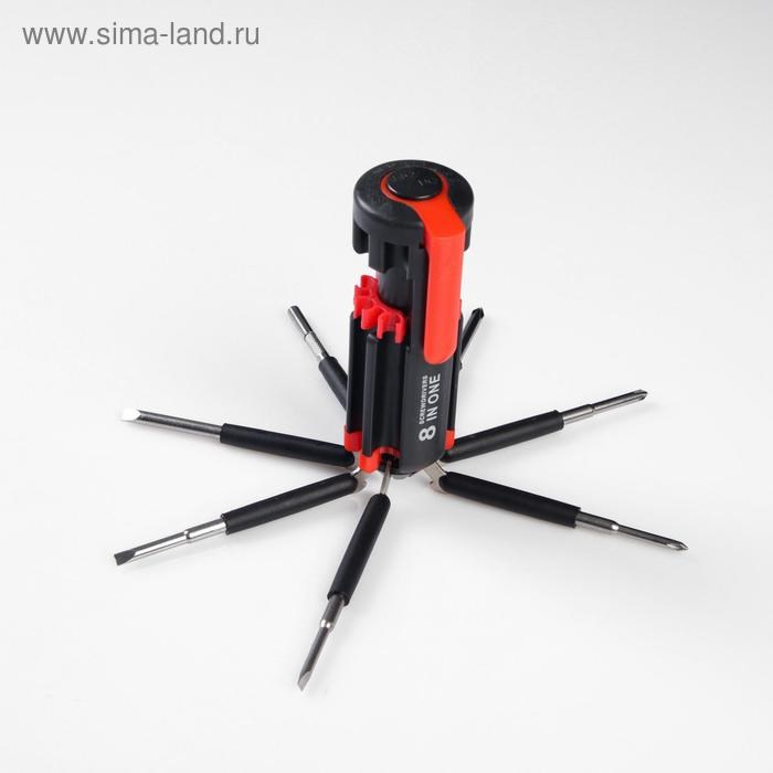 fonar-mnogofunkcionalnyj-multitul-8-v-1-ampquotmaster-na-vse-rukiampquot-12-h-4-sm-3-aaa-5303294-2 Фонарь многофункциональный, мультитул 8 в 1 "Мастер на все руки", 12 х 4 см, 3 ААА — изображение 3