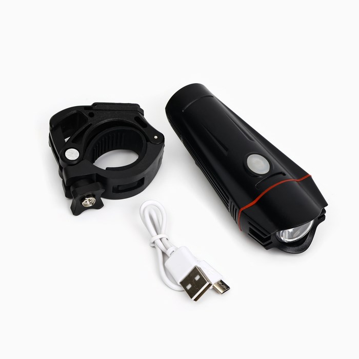 fonar-velosipednyj-perednij-akkumuljatornyj-vodonepronicaemyj-1-diod-4-rezhima-krasnyj-10703169-5 Фонарь велосипедный передний аккумуляторный, водонепроницаемый, 1 диод, 4 режима, красный — изображение 6