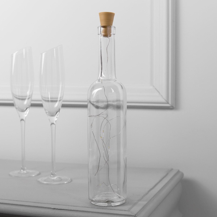 girljanda-amp171nitamp187-1-m-rosa-s-probkoj-ip44-serebristaja-nit-10-led-svechenie-multi-solnechnaja-batareja-5189859-5 Гирлянда «Нить» 1 м роса с пробкой, IP44, серебристая нить, 10 LED, свечение мульти, солнечная батарея — изображение 6