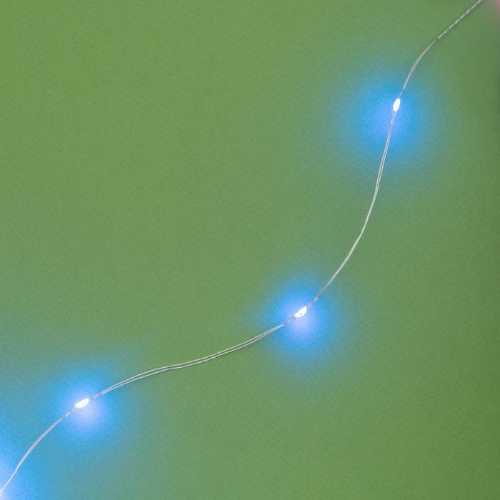 girljanda-amp171nitamp187-10-m-rosa-serebristaja-nit-100-led-svechenie-sinee-2-rezhima-solnechnaja-batareja-4137020-8 Гирлянда «Нить» 10 м роса, серебристая нить, 100 LED, свечение синее, 2 режима, солнечная батарея — изображение 9